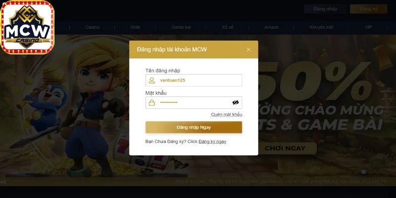 Đăng nhập MCW là gì?