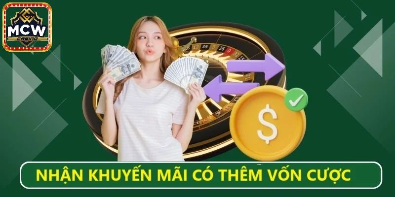 Đa dạng các loại khuyến mãi MCW 